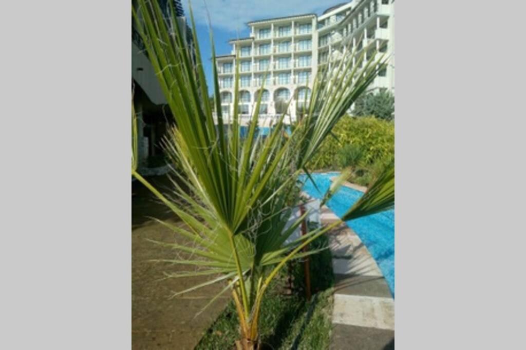 Studio At "The Cliff" Complex South Beach Obzor, Private Appartment A2A5 Bagian luar foto